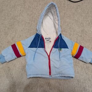 Colorful Hooded Baby Jacket